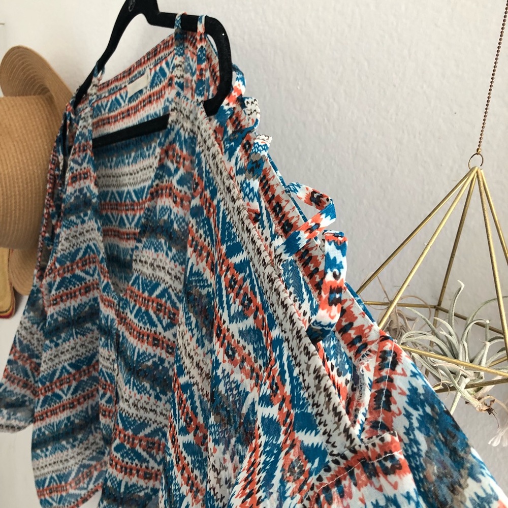 LF multicolored top